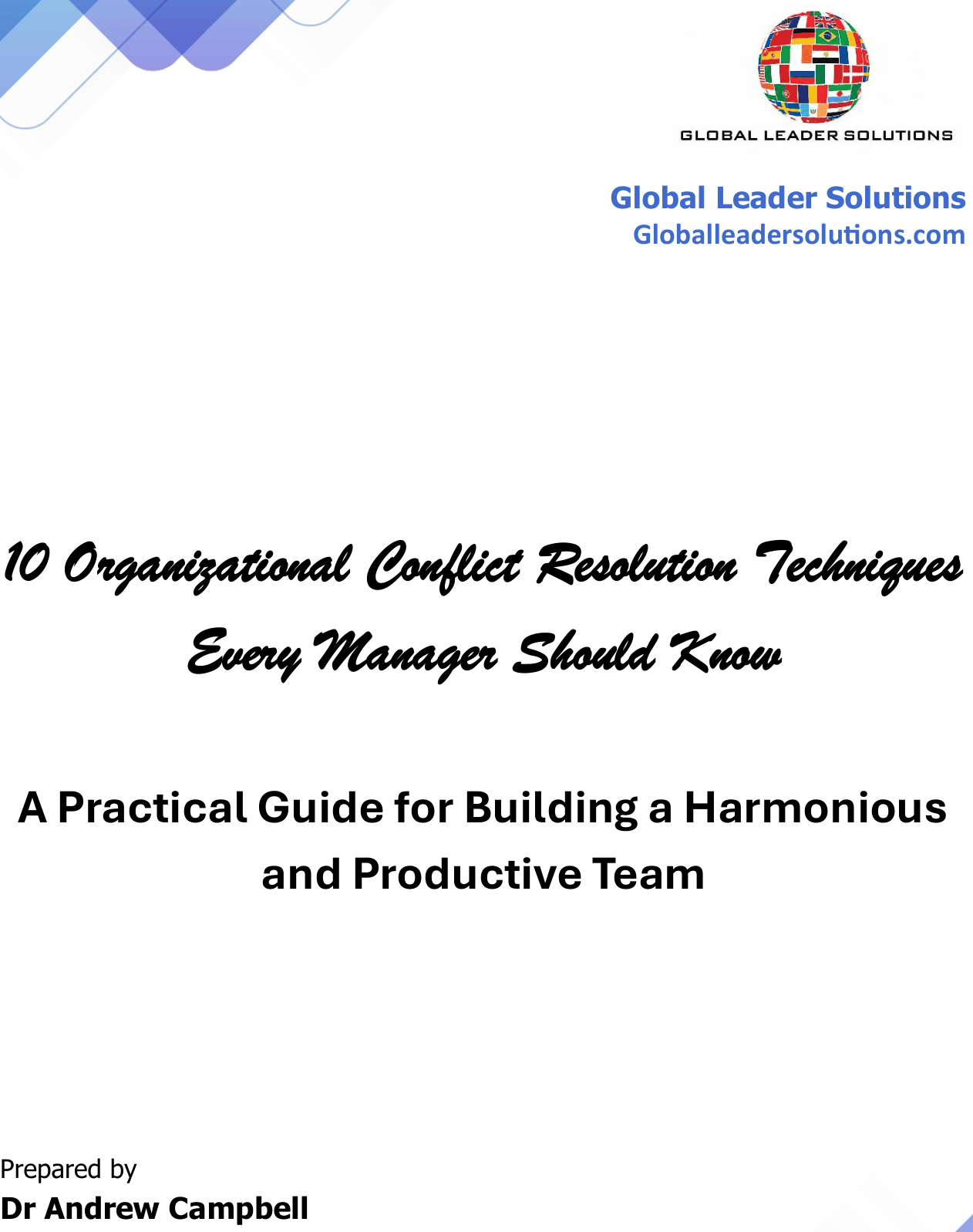 10 Organizational Conflict Resolution Techniques Every Manager Should Know